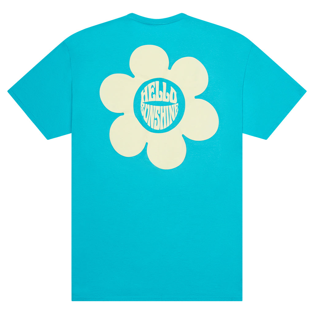 Hello Sunshine Tee (Ocean Blue)