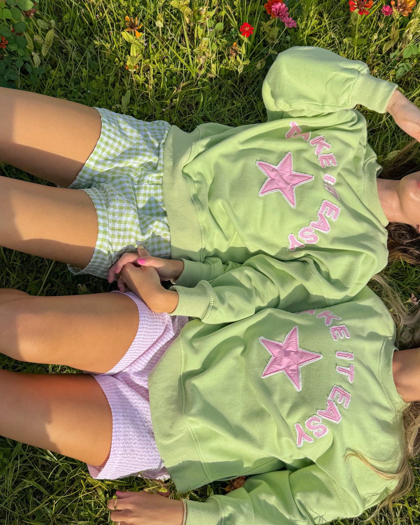 Take It Easy Boxy Crewneck