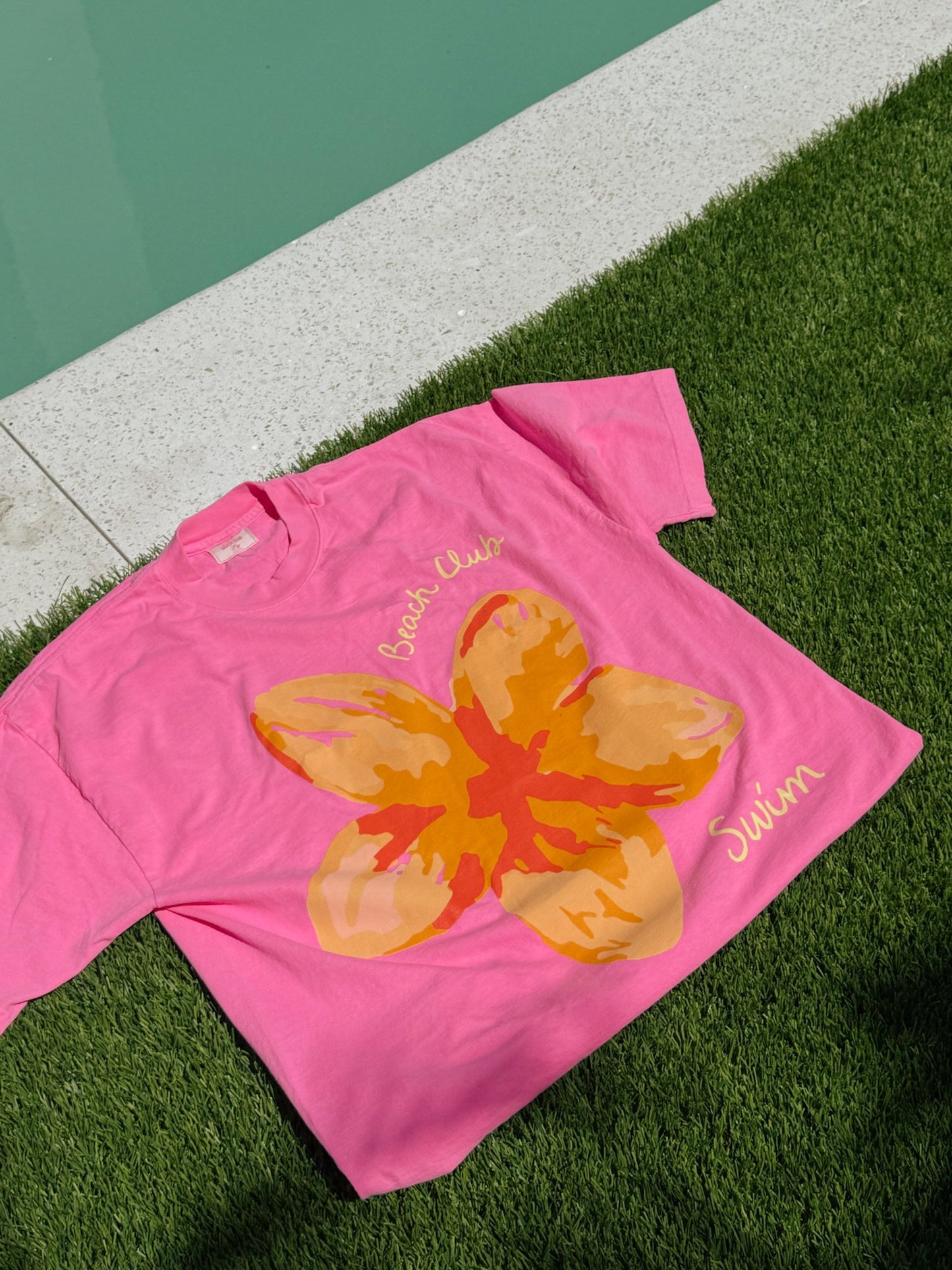 Beach Club Swim Tee