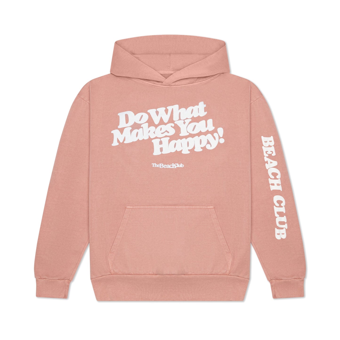 Happy Hoodie (Pastel Orange)