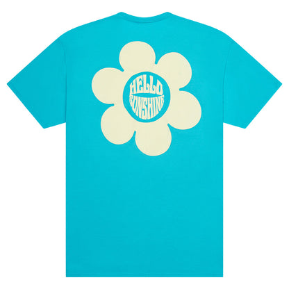 Hello Sunshine Tee (Ocean Blue)