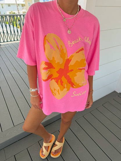 Beach Club Swim Tee