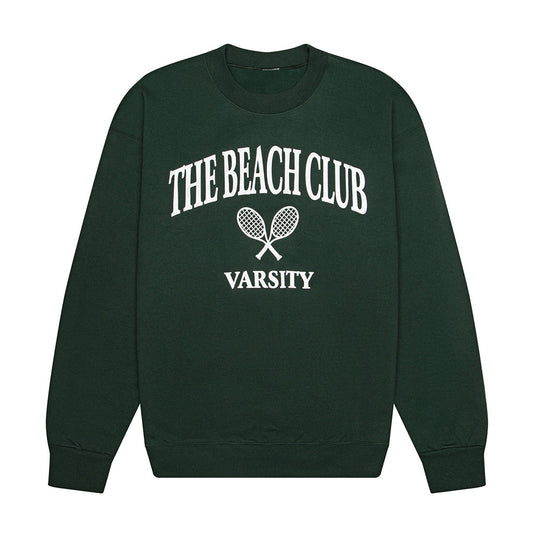 The Varsity Crewneck (Forest)