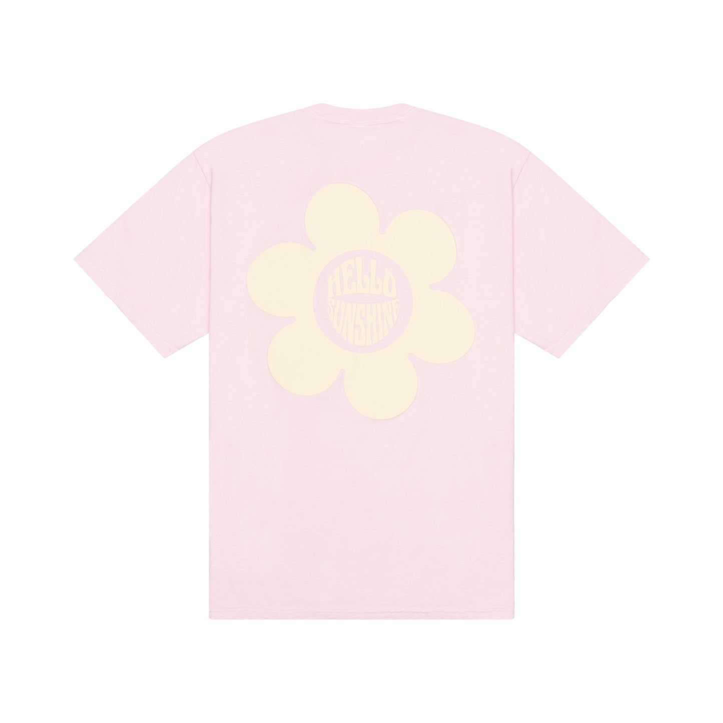 Hello Sunshine Tee (Baby Pink)