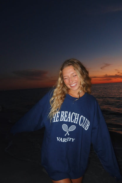 The Varsity Crewneck (Navy)