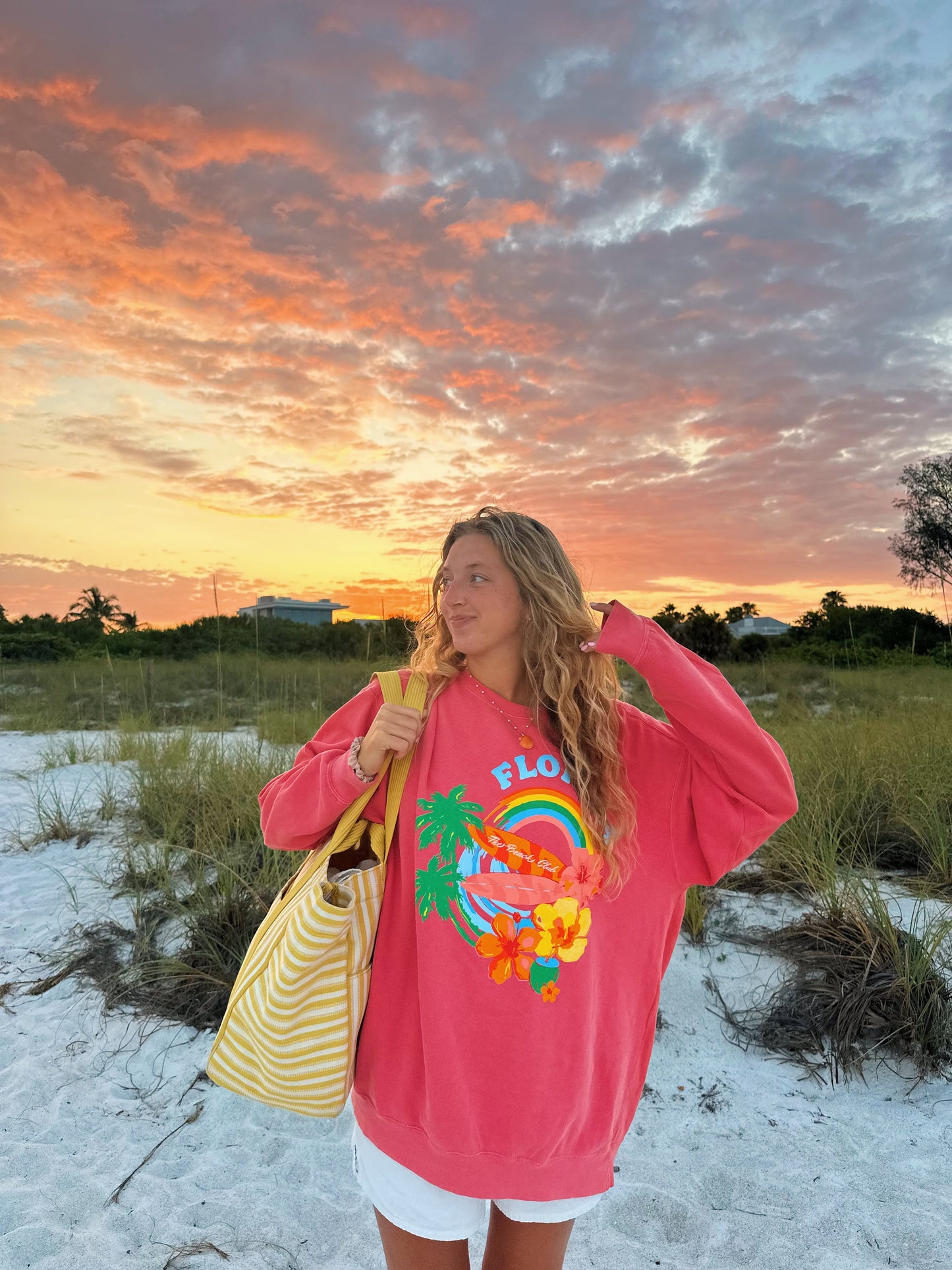 Florida Crewneck (Pink)