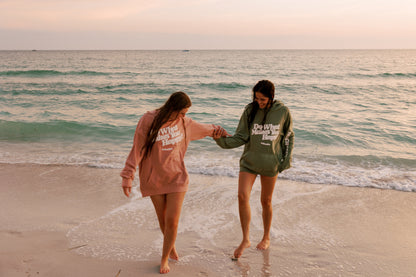 Happy Hoodie (Pastel Orange)